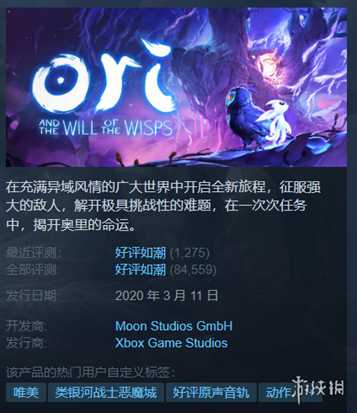 Steam每日特惠:《柯娜》首发-25%《战地1》2折最后一天