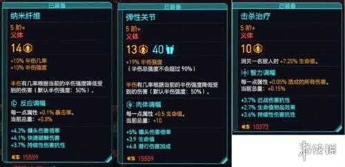 《赛博朋克2077》2.0版吹毛求疵半伤流加点分享