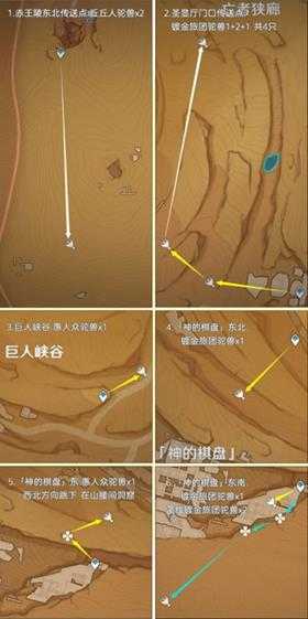 载货驼兽路线汇总，载货驼兽位置在哪？