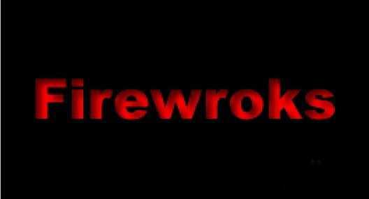 Fireworks常见的滤镜打造绚丽的彩色字体